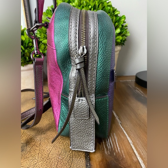 Coach Metallic Colorblock Andi Backpack – 2018 (Style F49123) - Picture 10 of 13